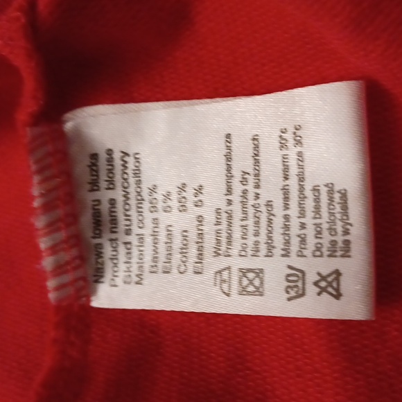 4/$60 Pink "What If" Sparkly Top - Size 46 (L/XL) - Picture 6 of 6